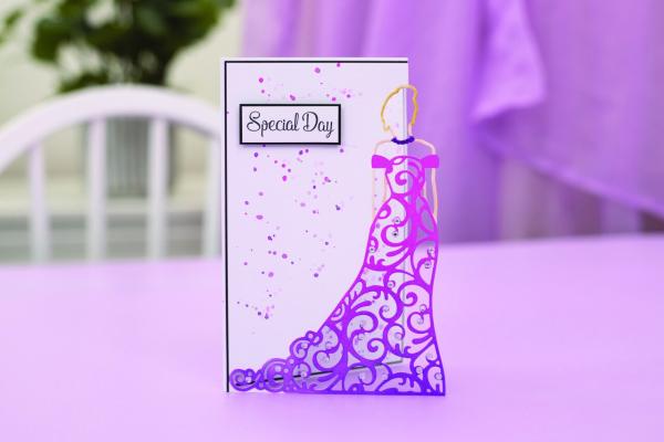 Crafters Companion - Stanzschablone "Off to the Ball" Dies