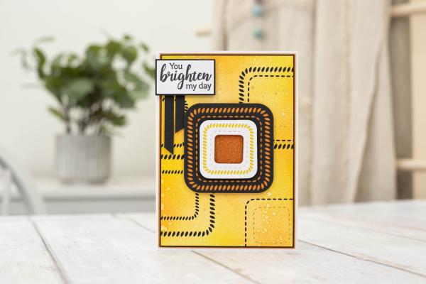 Crafters Companion - Stanzschablone "Nesting Squares" Dies