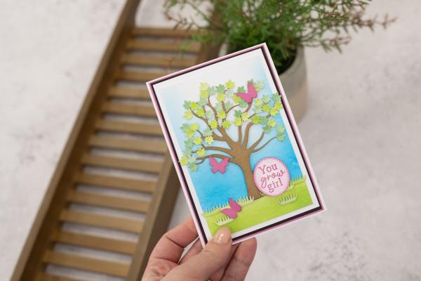 Crafters Companion - Stanzschablone "Garden Tree" Dies