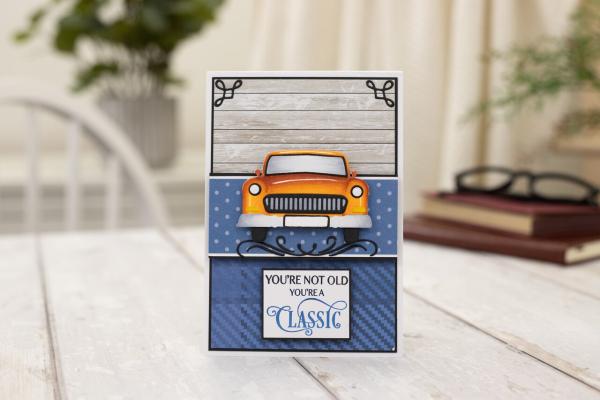 Crafters Companion - Stanzschablone "Classic Man" Dies