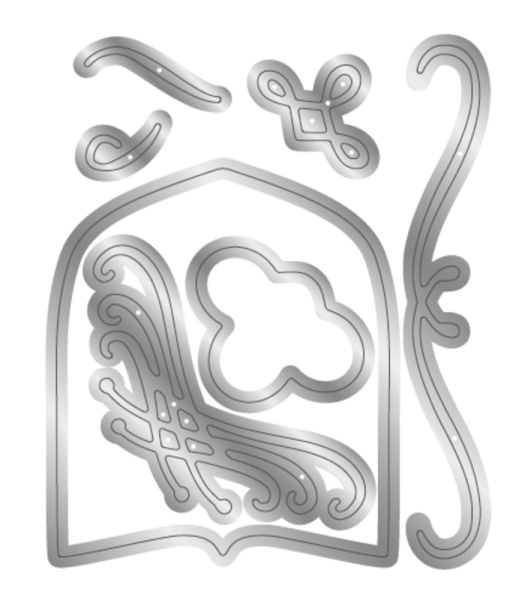 Crafters Companion - Stanzschablone "Embellishments Figures" Dies