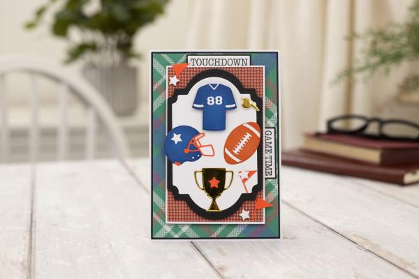 Crafters Companion - Stanzschablone "Touch Down" Dies