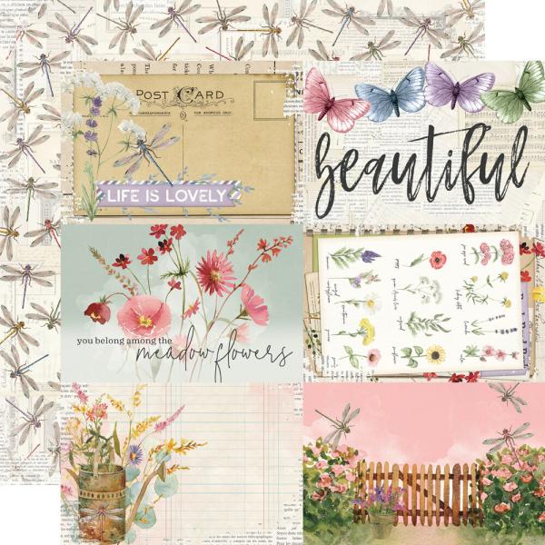 Simple Stories - Collections Kit "Simple Vintage Meadow Flowers" 12 Bogen Designpapier