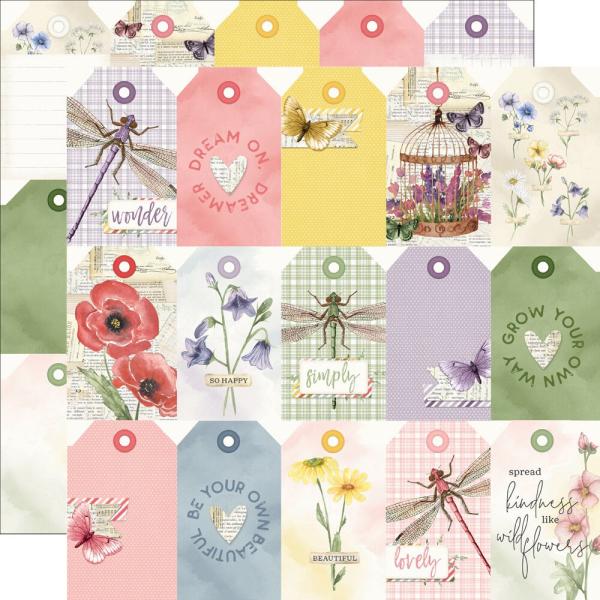 Simple Stories - Collections Kit "Simple Vintage Meadow Flowers" 12 Bogen Designpapier