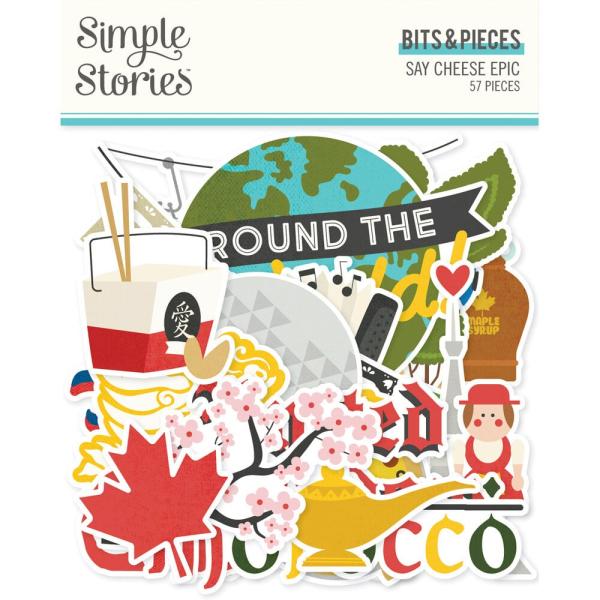 Simple Stories - Stanzteile "Say Cheese Epic" Bits & Pieces 