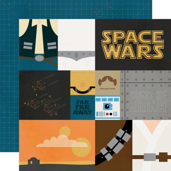 Simple Stories - Collections Kit "Say Cheese Galaxy" 12 Bogen Designpapier