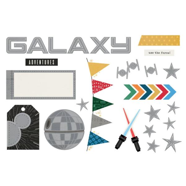 Simple Stories - Stanzteile "Say Cheese Galaxy" Pages Pieces