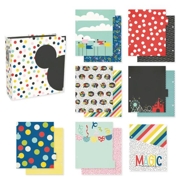 Simple Stories SN@P! Binder "Say Cheese Magic" Album 6x8 Inch