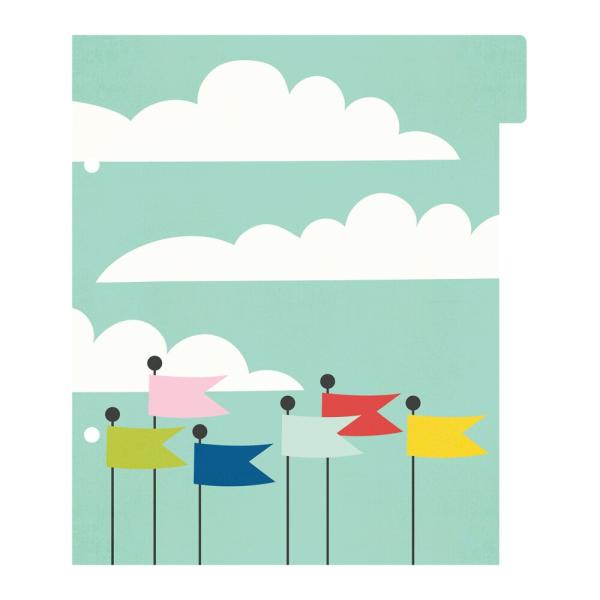 Simple Stories SN@P! Binder "Say Cheese Magic" Album 6x8 Inch