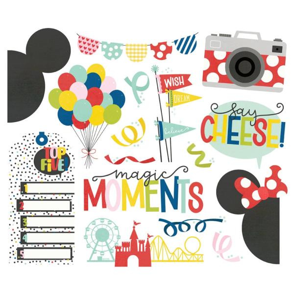 Simple Stories - Stanzteile "Say Cheese Magic" Big Bits & Pieces 
