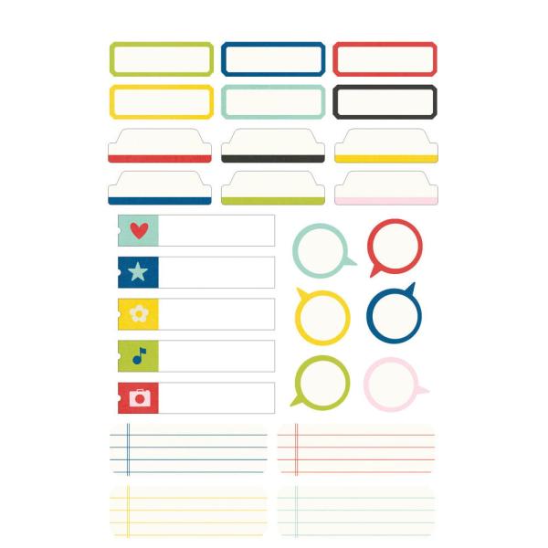 Simple Stories - Aufkleber "Say Cheese Magic" Sticker Book
