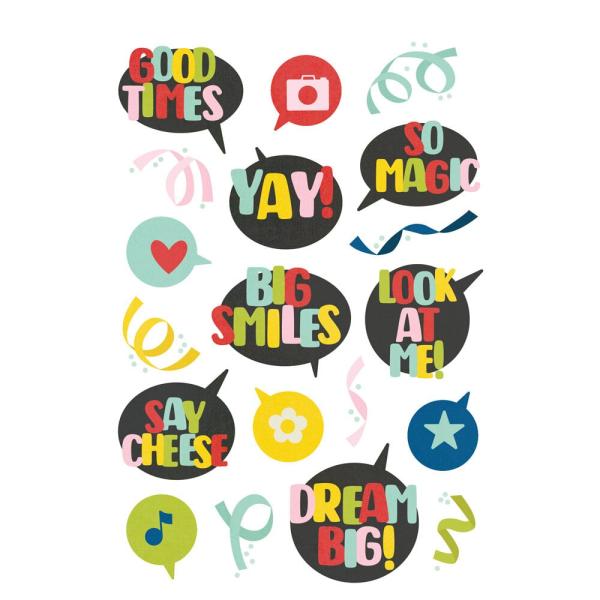 Simple Stories - Aufkleber "Say Cheese Magic" Sticker Book
