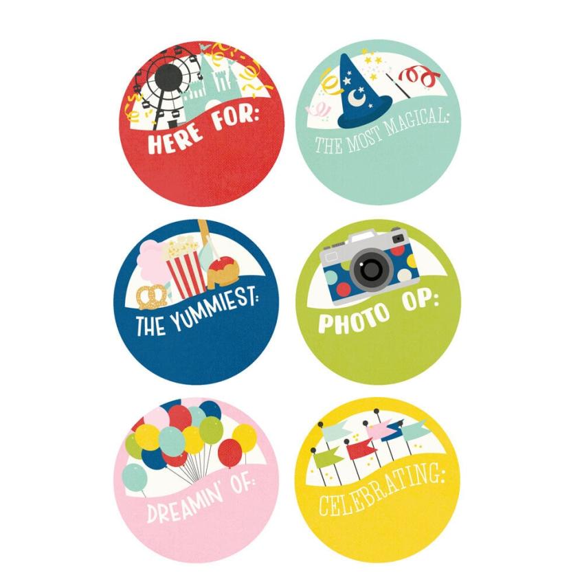 Simple Stories - Aufkleber "Say Cheese Magic" Sticker Book