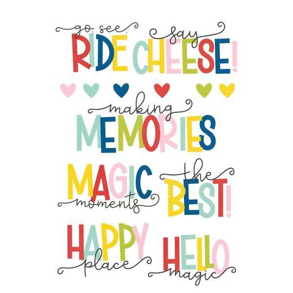 Simple Stories - Aufkleber "Say Cheese Magic" Sticker Book