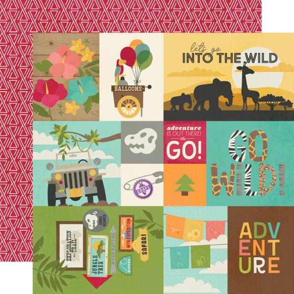 Simple Stories - Collections Kit "Say Cheese Wild" 12 Bogen Designpapier