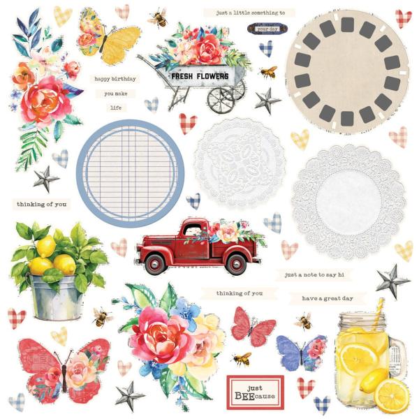 Simple Stories - Cards Kit "Simple Vintage Linen Market"