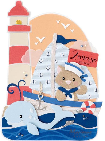 Marianne Design - Präge- und Stanzschalone "Boat" Collectables Dies