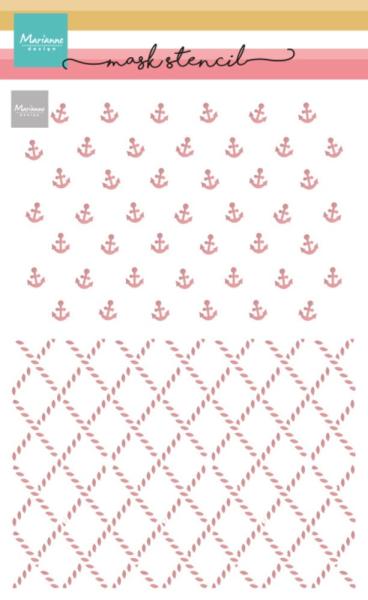 Marianne Design - Schablone 14,9x21cm "Layer Nautical" Stencil