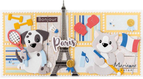 Marianne Design - Stanzschablone "Layout Stamps" Craftables Dies Slimline