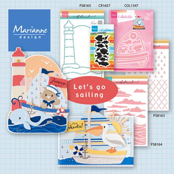 Marianne Design - Stanzschablone "Punch Die XL Fish" Craftables Dies