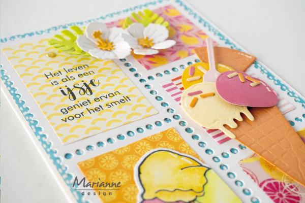 Marianne Design - Präge- und Stanzschablone "Ice Cream" Creatables Dies