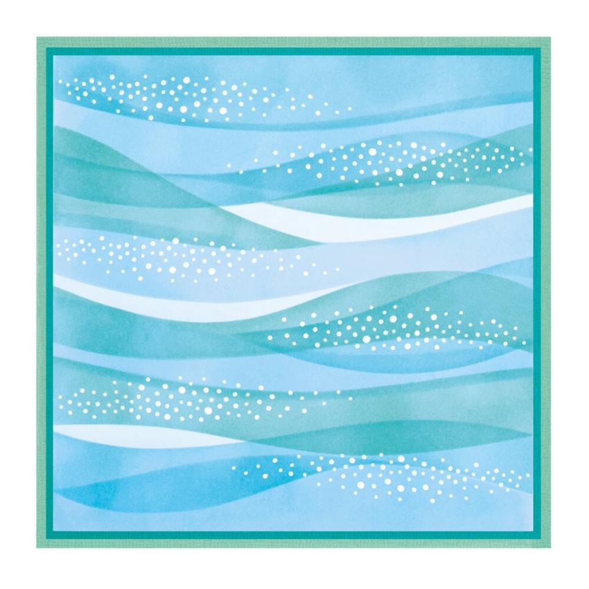 Sizzix - Schablone "Sea Scape" Layered Stencil