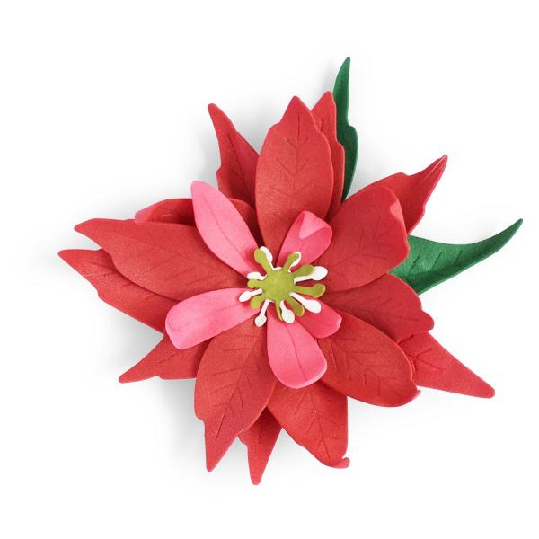 Sizzix - Stanzschablone "Poinsettia Flower" Thinlits Craft Dies