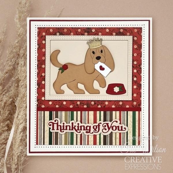 Creative Expressions - Stanzschablone "Pet Pals Rufus" Craft Dies Design by Sue Wilson