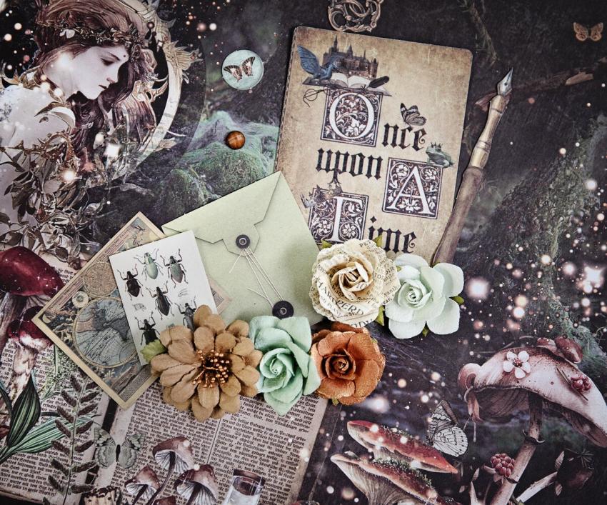 Prima Marketing - Designpapier "Nature Academia" Paper Pack 12x12 Inch - 14 Bogen