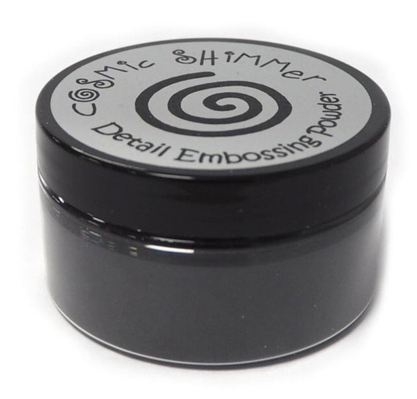 Cosmic Shimmer - Embossingpulver "Black" Detail Embossing Powder 100ml