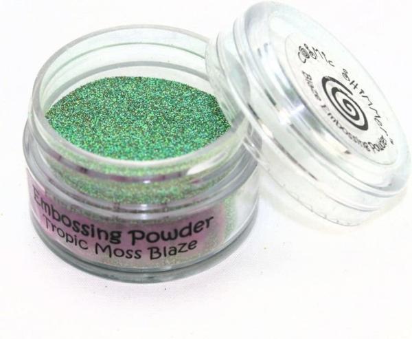 Cosmic Shimmer - Embossingpulver "Tropic Moss" Blaze Embossing Powder 20ml