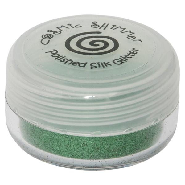 Cosmic Shimmer - Glitzermischung "Dark Emerald" Polished Silk Glitter 10ml