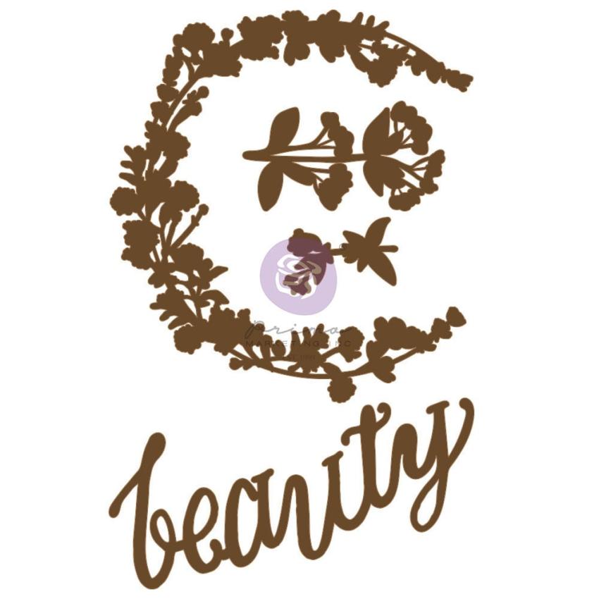 Prima Marketing - Stanzteile "Hopeful Beauty" Chipboard Die Cut
