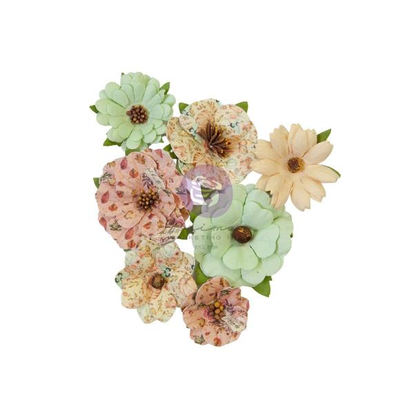 Prima Marketing - Papier Blumen "Hello Pink" Flowers Warm Mittens