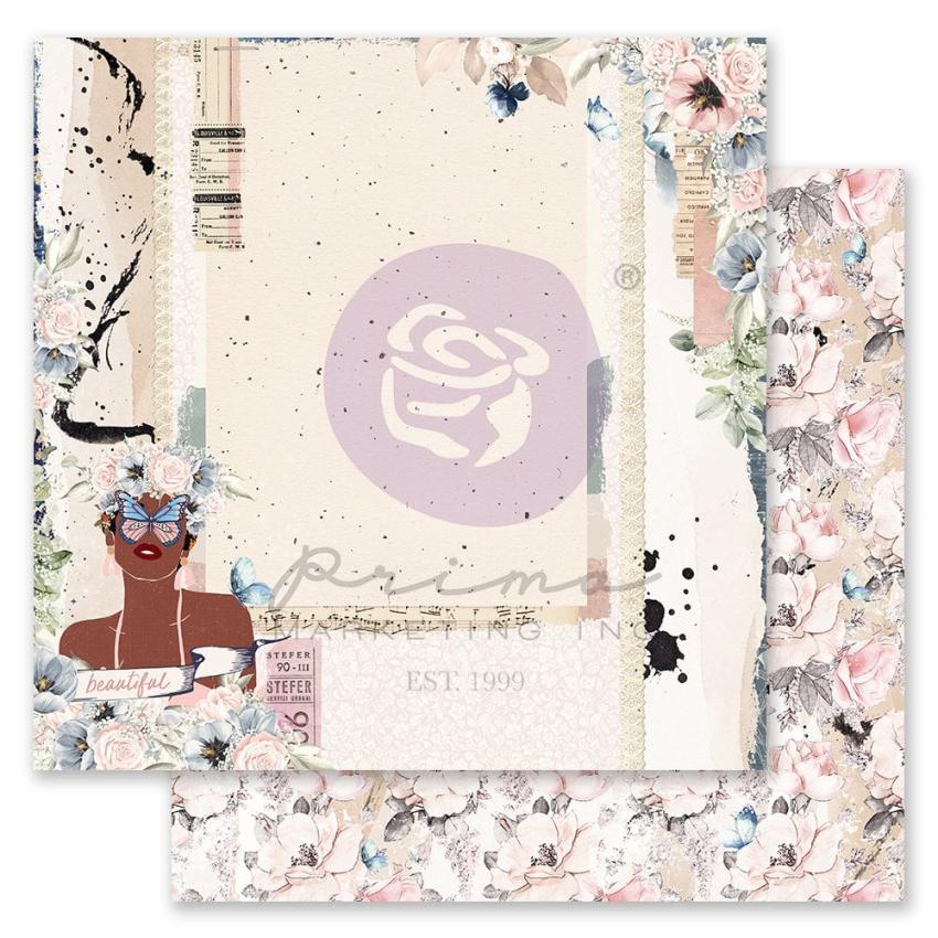 Prima Marketing - Designpapier "Indigo" Paper Pack 12x12 Inch - 24 Bogen