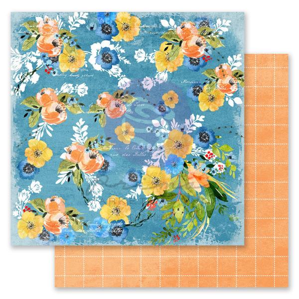 Prima Marketing - Designpapier "Painted Floral" Paper Pack 12x12 Inch - 24 Bogen