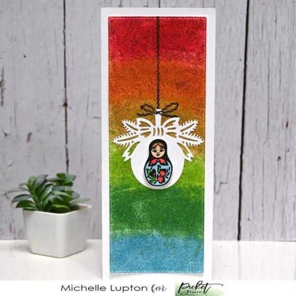 Picket Fence Studios - Stempel "Nesting Dolls" Clear stamps