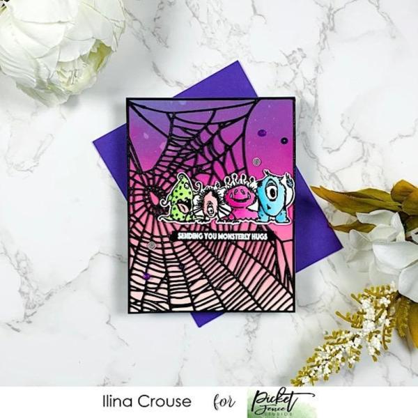 Picket Fence Studios - Stempelset "You Creep Me Out" Clear stamps