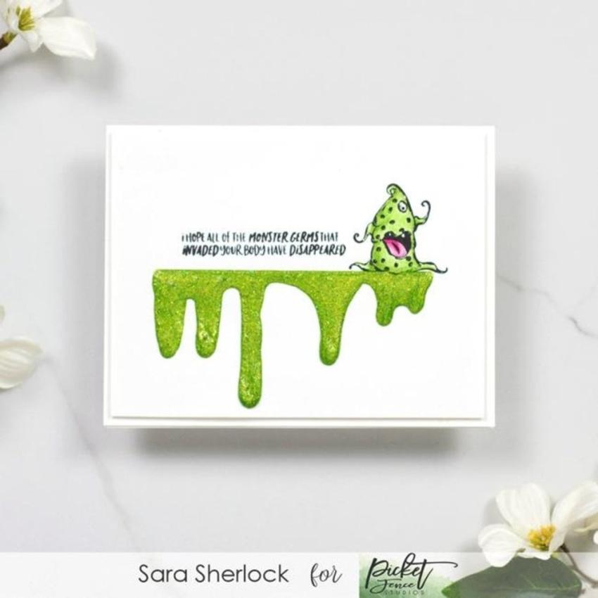 Picket Fence Studios - Stempelset "You Creep Me Out" Clear stamps