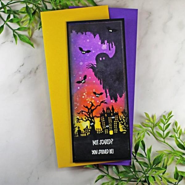 Picket Fence Studios - Stempelset "Not scared? You should be!" Clear stamps