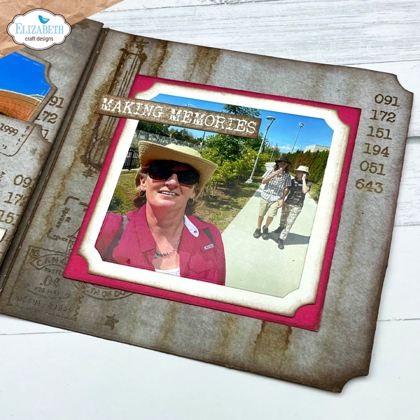 Elizabeth Craft Designs - Stempelset "Travel Phrases" Clear Stamps