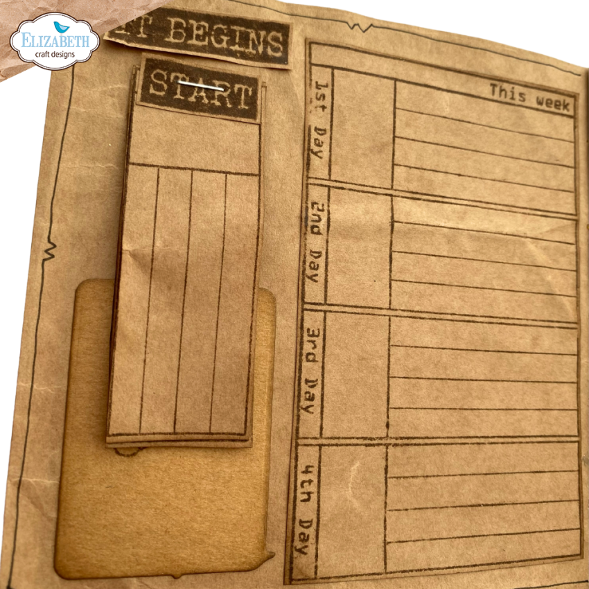 Elizabeth Craft Designs - Stempelset "Travel Phrases" Clear Stamps