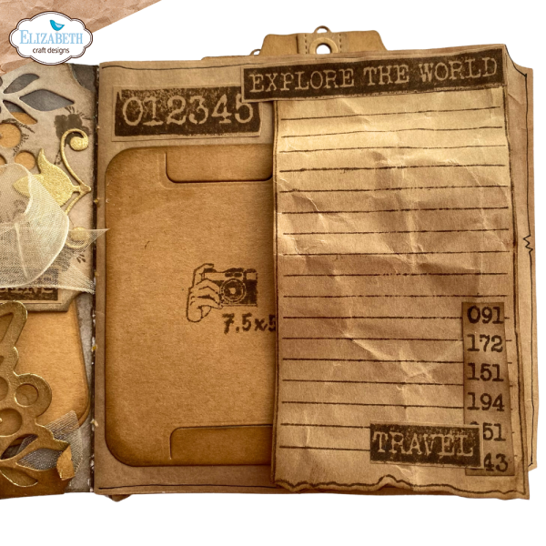 Elizabeth Craft Designs - Stempelset "Textures" Clear Stamps