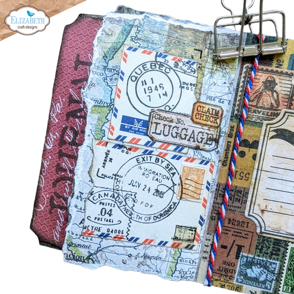 Elizabeth Craft Designs - Stempelset "Passport Stamps" Clear Stamps