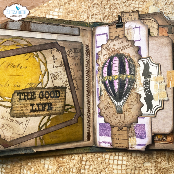 Elizabeth Craft Designs - Stempel & Stanzeschablone "Around the World" Stamp & Dies