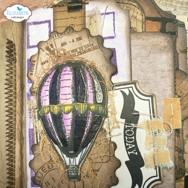 Elizabeth Craft Designs - Stempel & Stanzeschablone "Around the World" Stamp & Dies