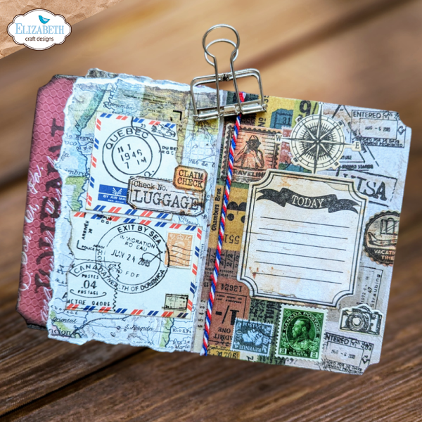Elizabeth Craft Designs - Stempel & Stanzeschablone "Around the World" Stamp & Dies