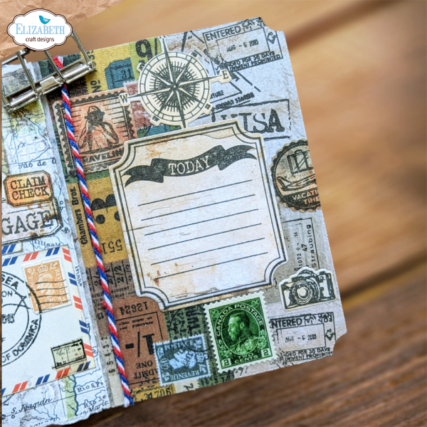 Elizabeth Craft Designs - Stempel & Stanzeschablone "Around the World" Stamp & Dies