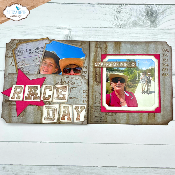 Elizabeth Craft Designs - Stempelset "Wonky Letters" Clear Stamps