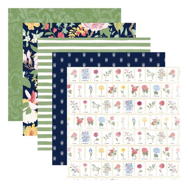 Spellbinders - Designpapier "Bayfair" Paper Pack 6x6 Inch - 20 Bogen